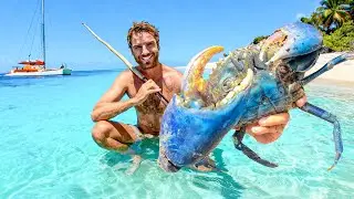 GIANT CRAB Catch & Cook In Remote Australia
