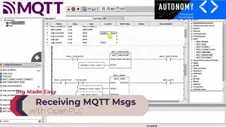 Receiving MQTT Messages with OpenPLC