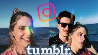 COMO FAZER EFEITO TUMBLR - APPS GRÁTIS
