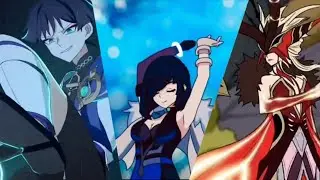 Genshin Impact: Epic Anime Bursts Animation