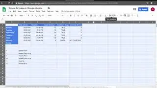 Text alignment and wrap text in Google Sheets