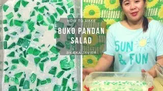 How to make Buko Pandan Salad