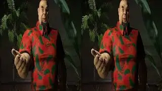 A 4K stereoscopic 3D animation test video