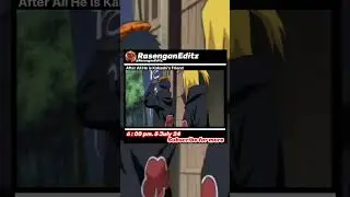 After All He is Kakashi's Friend #tobi #obito #kakashi #naruto