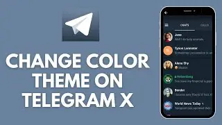 How to Change Color Theme on Telegram X 2026?