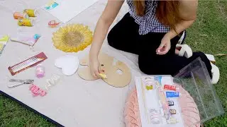 Como hacer un picnic con pinturas / que materiales llevar a una tarde de pintar?