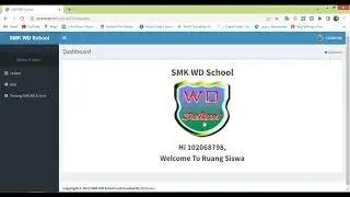 Aplikasi Website Sistem Informasi Sekolah Berbasis PHP Native #aplikasiweb #sourcecodegratis