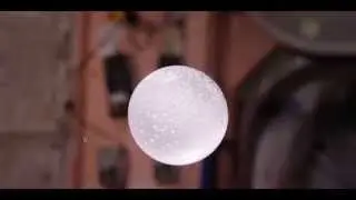 Шипучая таблетка в невесомости