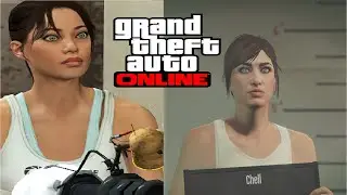 How to make Chell (Portal) + Outfit Tutorial - GTA Online