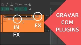 COMO GRAVAR NO REAPER COM PLUGINS INSERTADOS NA TRACK