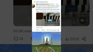 WE CAN GO IN SPACE IN MINECRAFT | #shorts