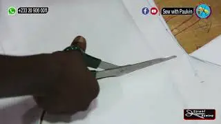 Another way to cut Trousers for men and women, step by step in English language