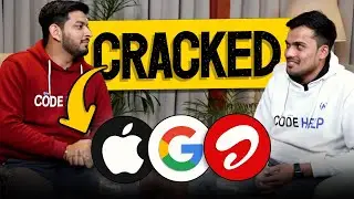 How he Cracked Apple, Google and Airtel using YOUTUBE Videos || Software Engineer Placement Story