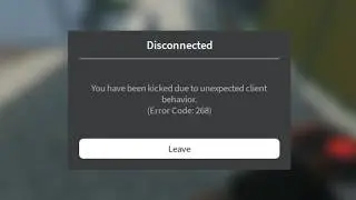 Fix Roblox Error Code 268 You Have Been Kicked Due To Unexpected Client Behavior