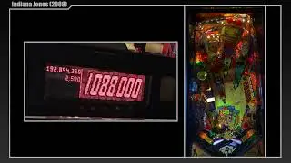 Stern Indiana Jones (2008) - Location Pinball Machine Gameplay