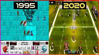 Evolution of Blood Bowl Game 1995-2020