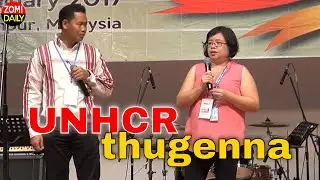 Joanne Yoong from UNHCR @ Zomi Nam Ni 2017 Malaysia