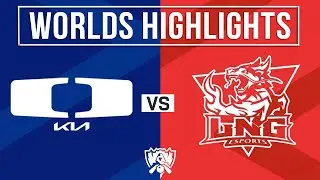 DK vs LNG Highlights ALL GAMES | Worlds Swiss Stage 2024 | Dplus KIA vs LNG Esports