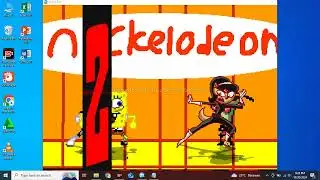 Mugen Battle Spongebob and Danny Phantom vs Kitty Katswell and Zim