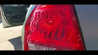 Etched Chrysler Head & Tail Lights. 