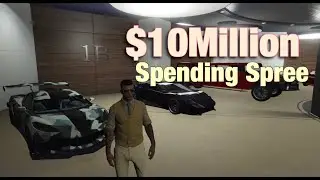 $10 Million Spending Spree Buying Everything in Grand Theft Auto V Online