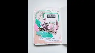 Mini-Journal With Me | 🪶Feathers Spread | ASMR 