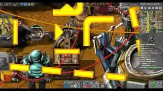 Factorio - Launching a rocket with only burners.