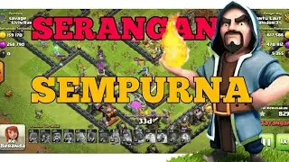 Clash of clans now cara menyerang sempurna 3 bintang