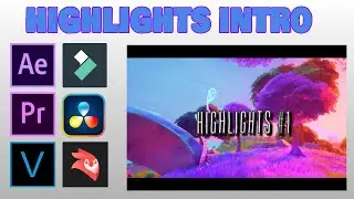 The BEST highlights #1 FORTNITE intro! (Free Template and 1080p download)