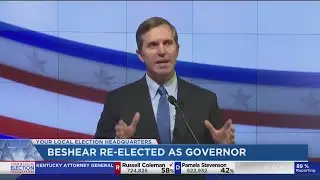 Beshear wins reelection in Kentucky governor race, according to AP