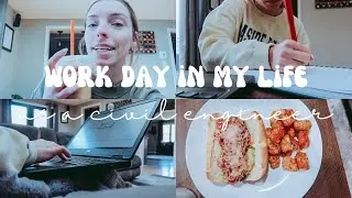 Work Day in My Life as a Civil Engineer // working from home, Invisalign appointment, errands