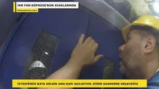 İstanbul'u hiç böyle görmediniz - İKM FSM Köprüsü'nün ayaklarında