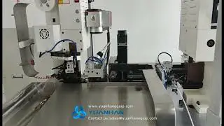 Cable cutting stripping crimping and number tube inserting and marking machine YH-SYSC02 - Yuanhan