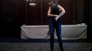 Мариэль репетирует фламенко