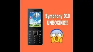 Watch Symphony D10 (Red) UNBOXING ll Tutorial Video-2018