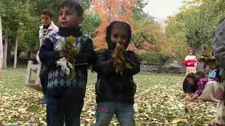 Autumn in Hunza.                                          #hunza #autumn #kids #pakistan