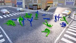 Making NPCs Fight (with active ragdoll physics)Overgrowth-part 9