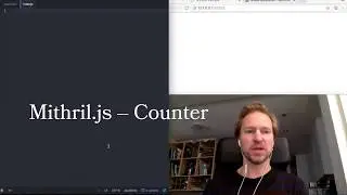 Mithril.js – A Javascript MVC Framework – Counter