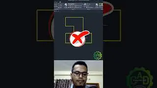 Fillet Full Polyline in AutoCAD  #autocad #autocadtutorial #viral