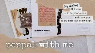 ✨ оформляем бумажные письма | penpal with me ✨
