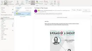 How to search outlook inbox efficiently
