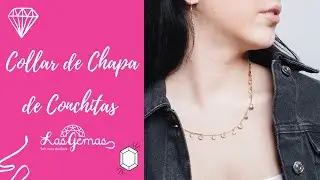KIT para Collar de Chapa de Conchitas- Las Gemas Bisutería.