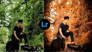 Lightroom moody orange effect editing💥|| Lightroom orange tone editing tutorial lightroom preset