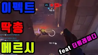 실버 트레이서 vs 이펙트 메르시 누가 더 딜량이 높을까