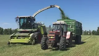 Senáže / Grass silage 2018 | Claas Jaguar 950 | 2x Zetor 16245