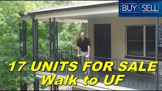 Real Estate Apartment Tour - Passive Income - 17 Units In Florida - University Park Studios