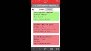 Sched.org Mobile App