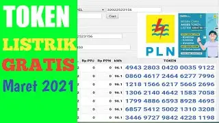 Cara Mendapatkan Token Listrik Gratis Maret 2021