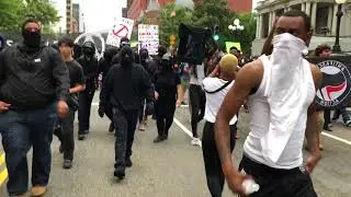 Unite the Right counter protestors