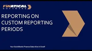 Reporting on custom periods including non-fiscal or non-calendar years